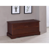 Coaster Furniture 4694 Rectangular Cedar Chest Warm Brown